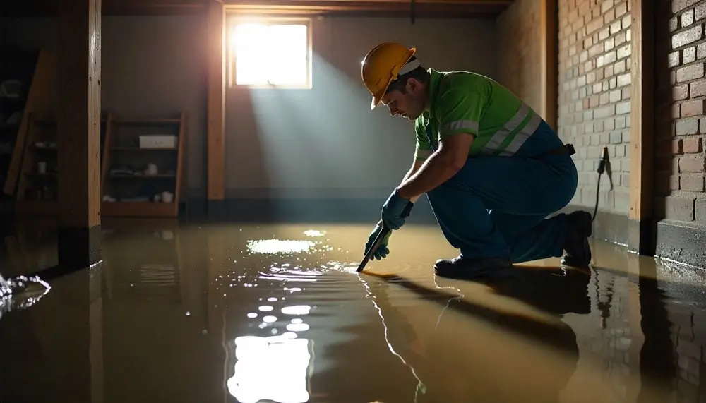 Professional water damage restoration services in Milner, GA